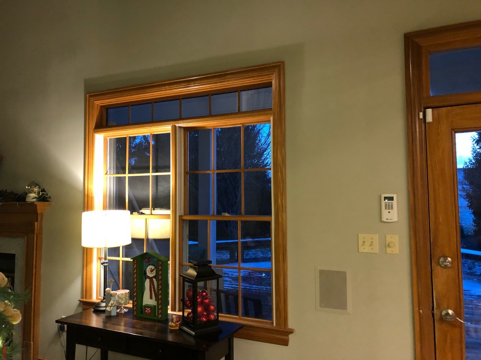 Should I paint my stained trim white?