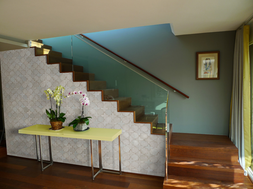 Design ideas for an arts and crafts staircase in Other.