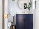 Contemporary Bathroom by Kimberlee Marie Interiors