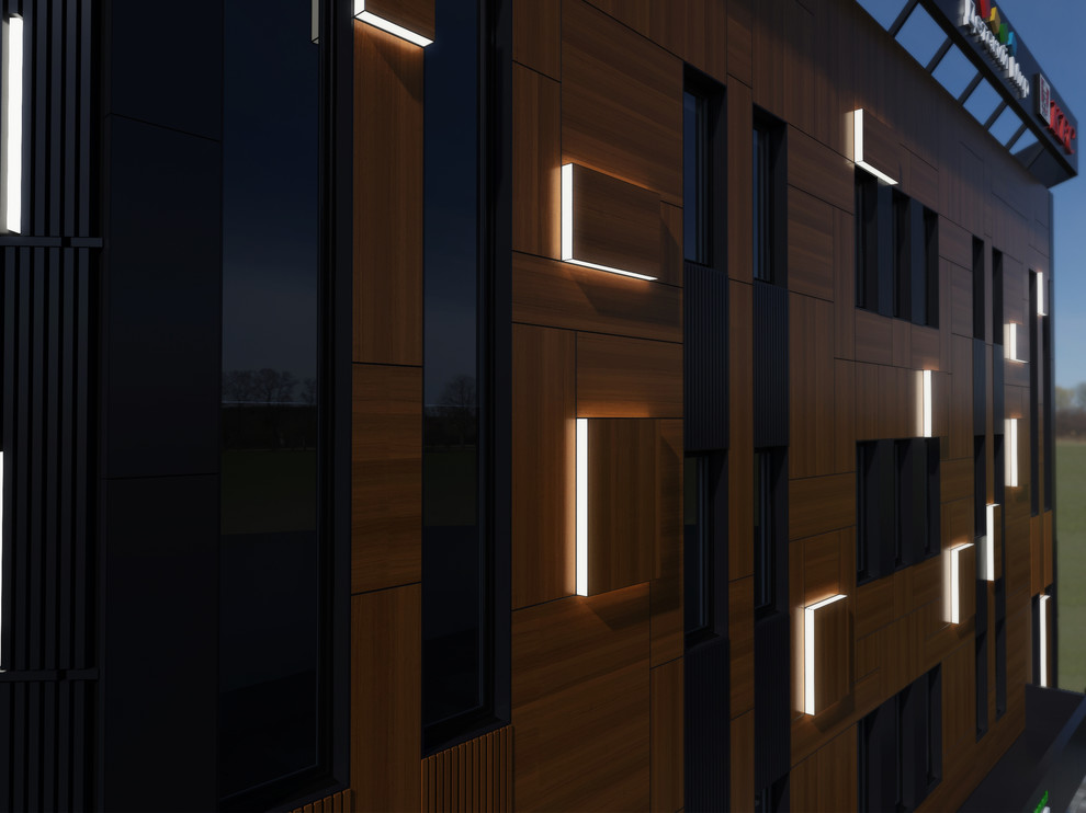 Торговый центр в поселке Новомихайловский