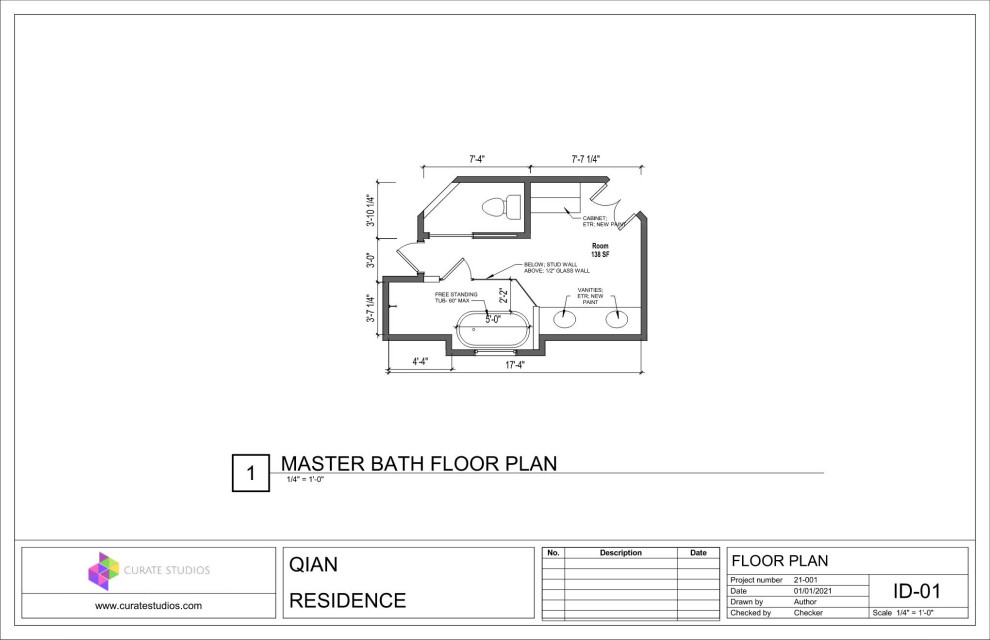 Southlake Master Bathroom