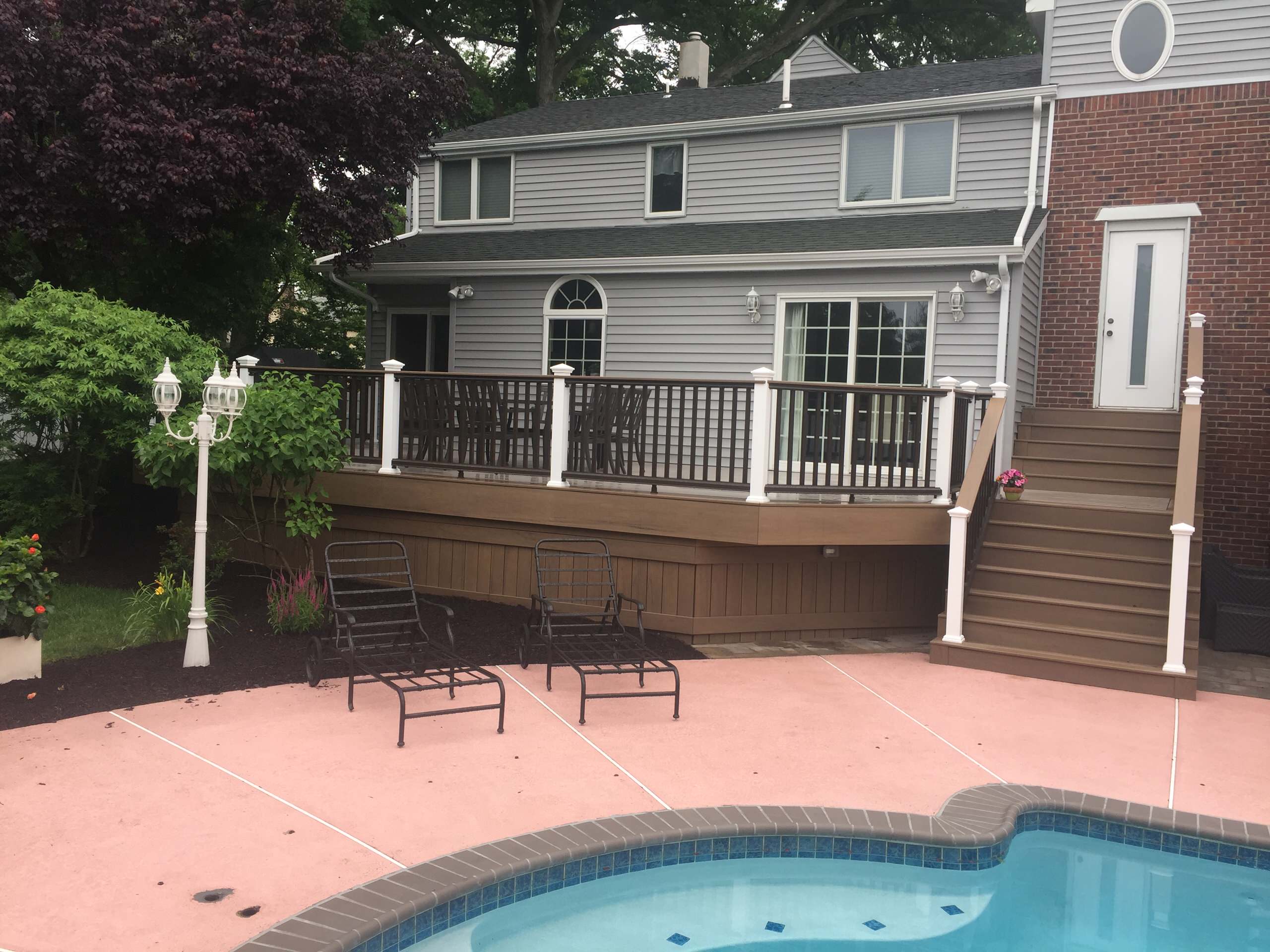 Patio deck renovation