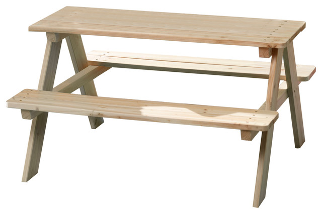 Wooden Kids Picnic Table