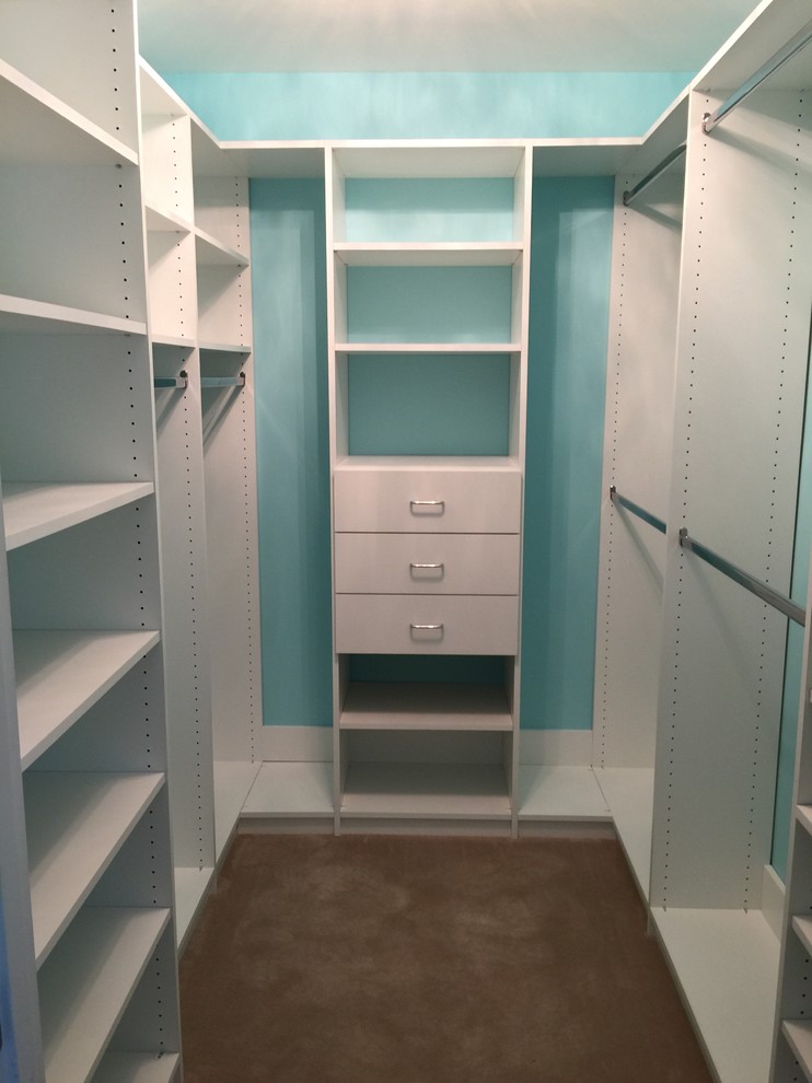 Inspiration for a storage and wardrobe in St Louis.