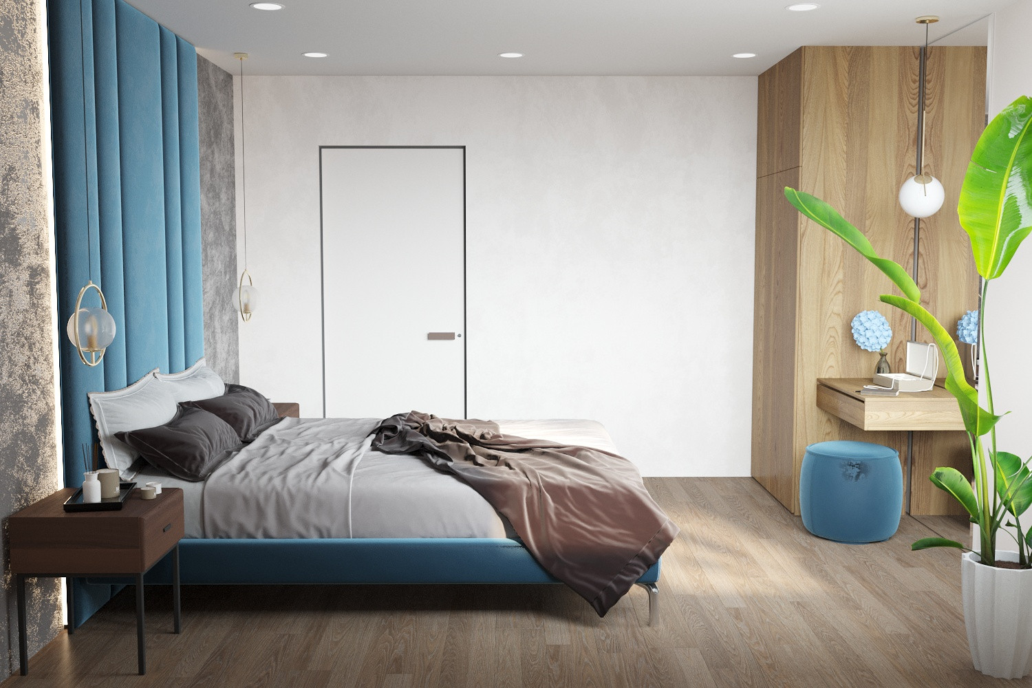 Двухкомнатная квартира для молодой пары