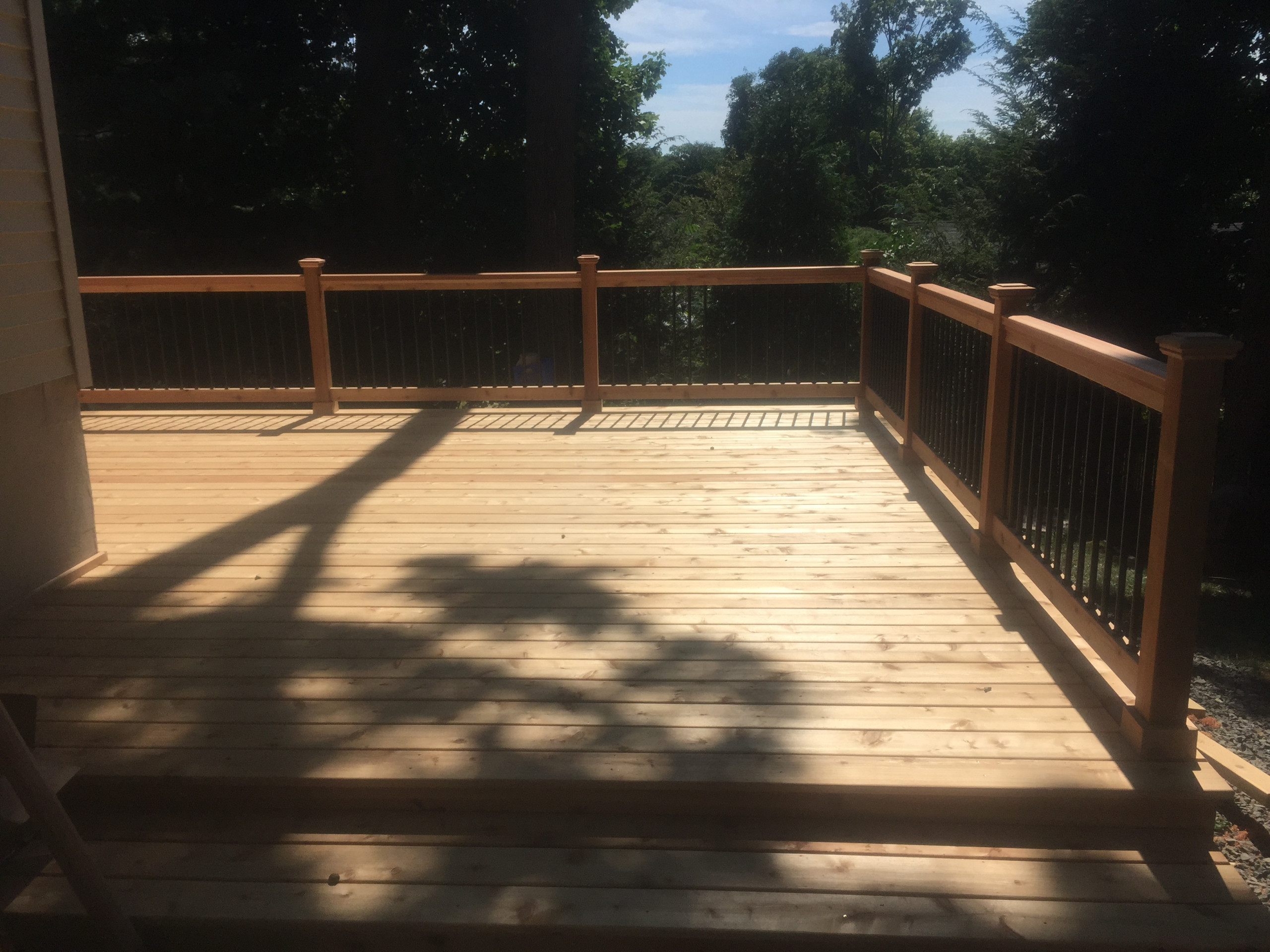 Wood decks