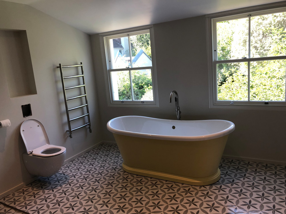 Contemporary Bathroom Remodel in London