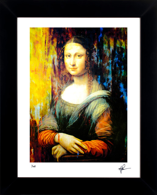 Mona Lisa "Ageless Charm" Art by Mark Lewis