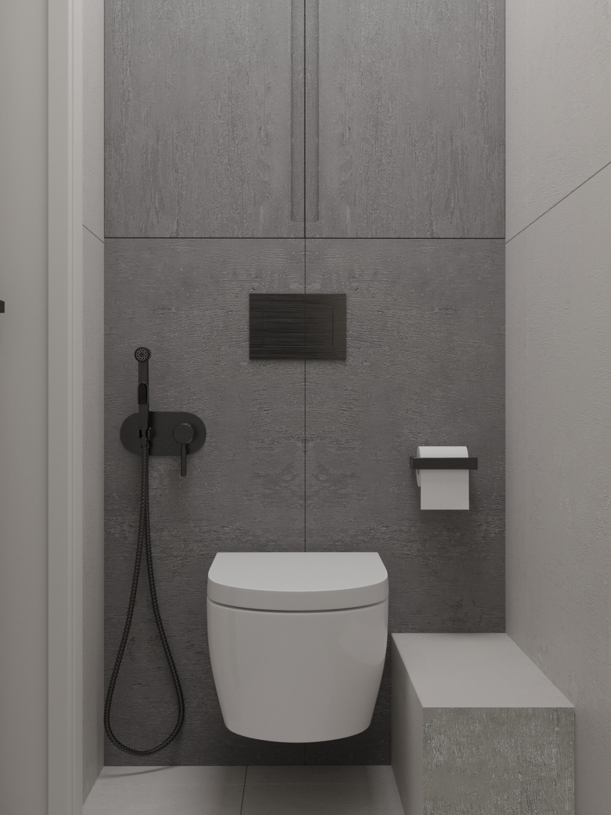 Санузел на 1 этаже загородного дома. Кемеровская обл.