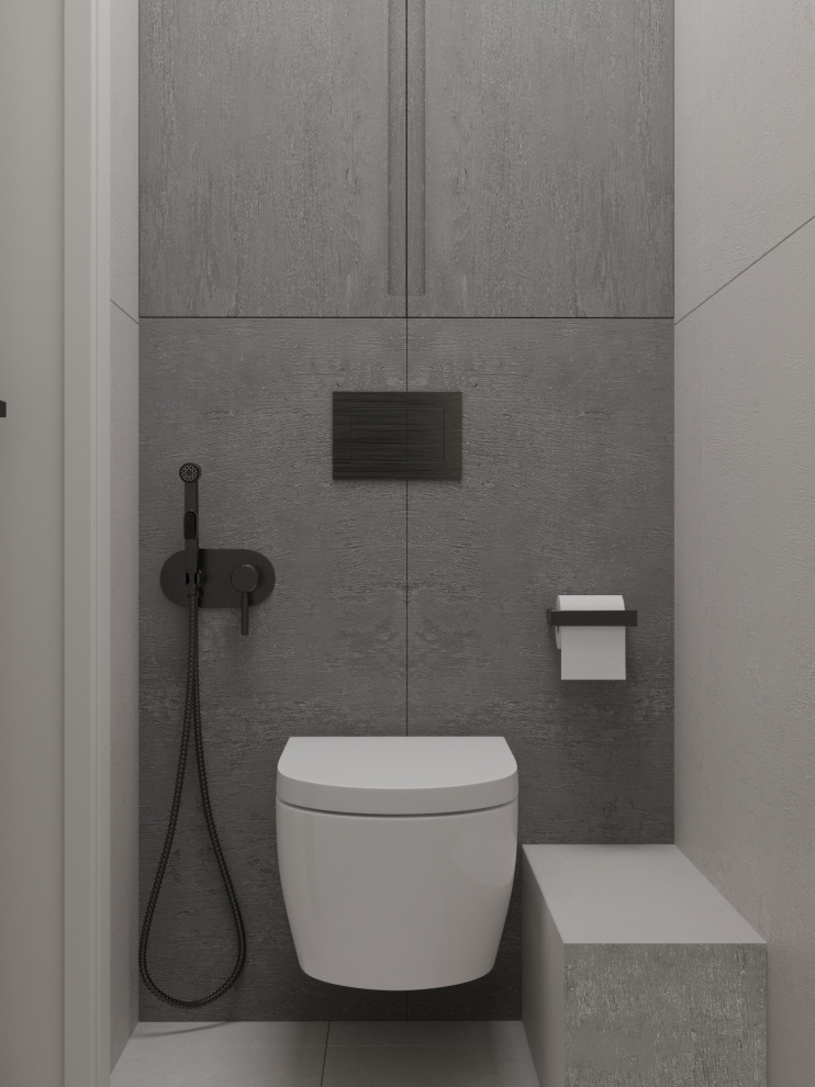 Санузел на 1 этаже загородного дома. Кемеровская обл.