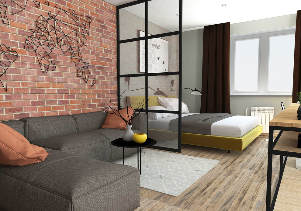 ЖК Аквамарин. Лофт. 1-ком квартира.