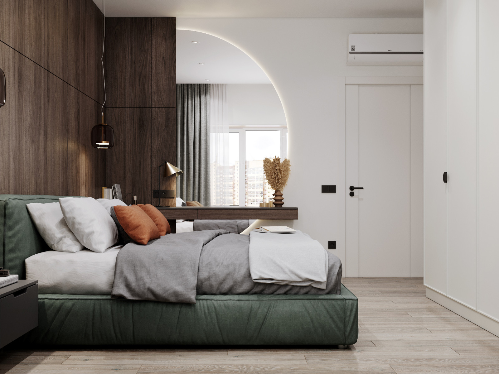 Визуализация спальни