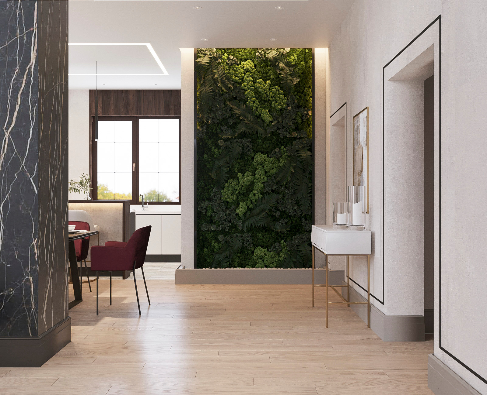 65,11 м2, кухня-гостиная в доме, Ивановская обл.