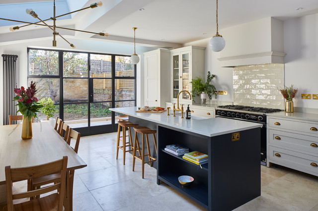Hackney House transitional-kitchen