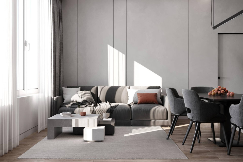 Дизайн и ремонт квартиры в ЖК «Манифест» — Тёплая графика