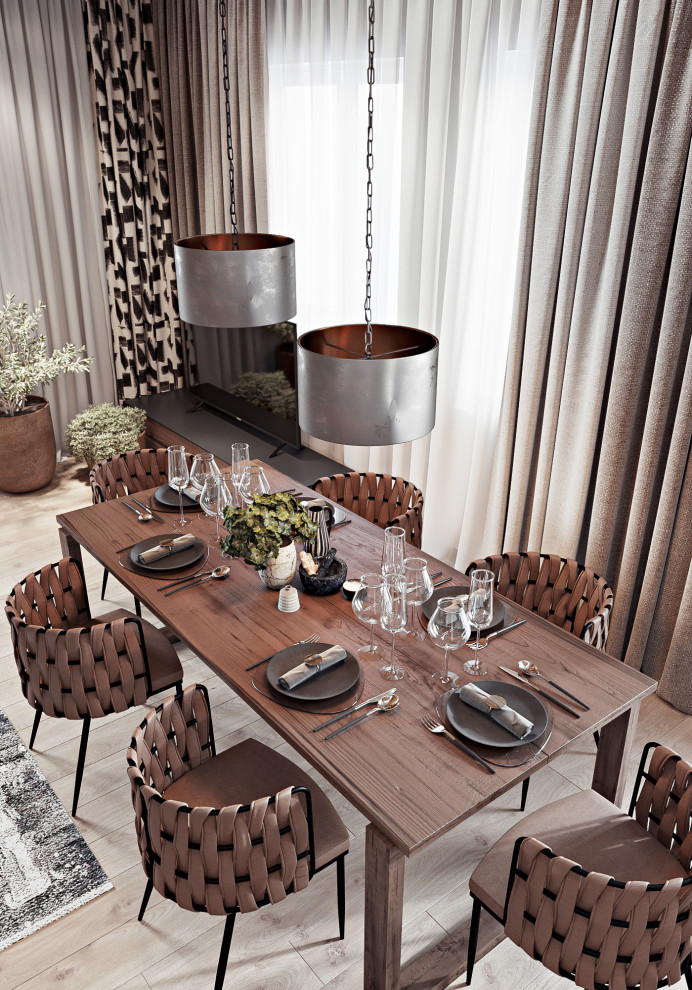 Дизайн интерьера дома в Новофедоровском