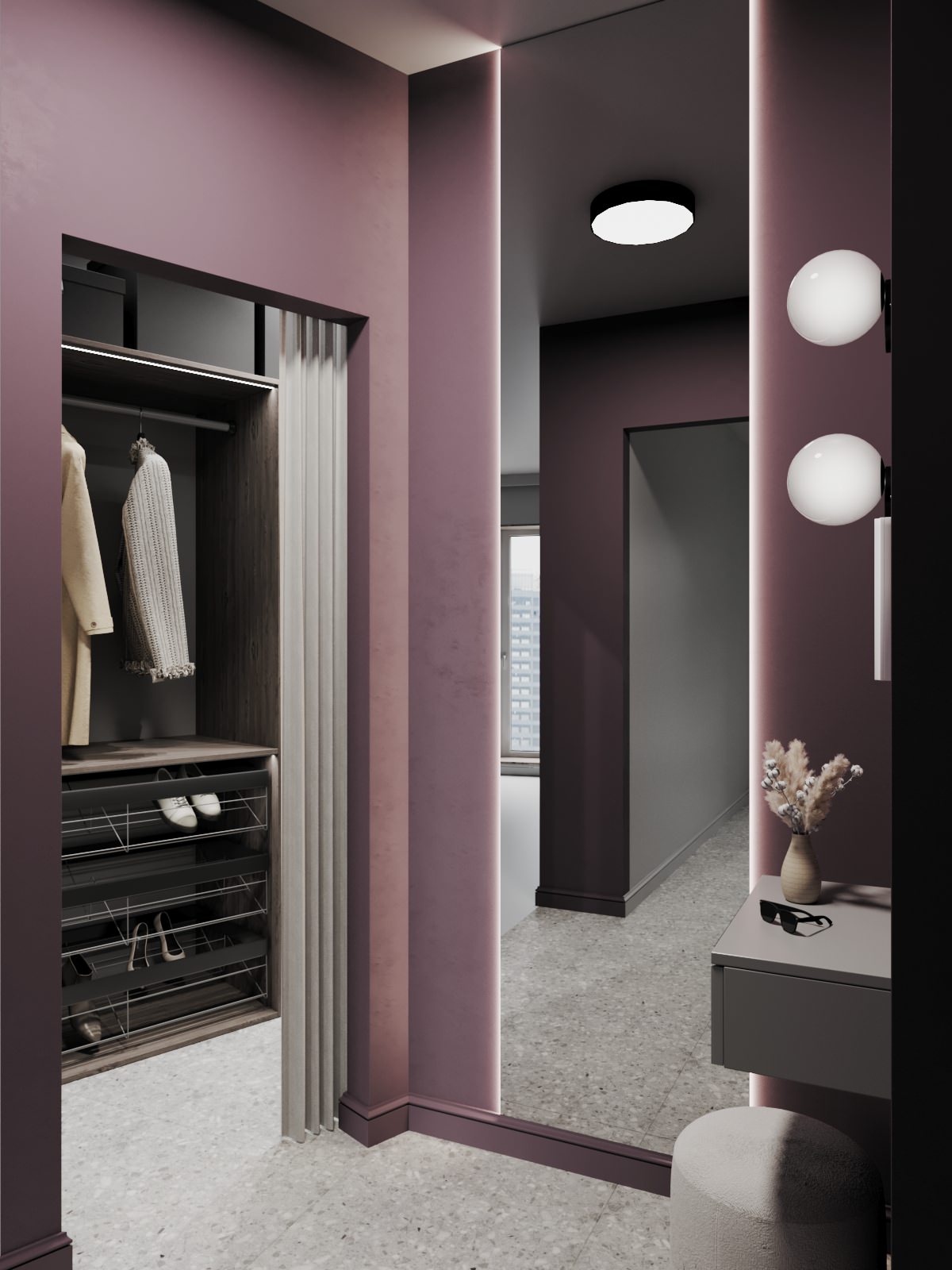 Уютный цветной интерьер