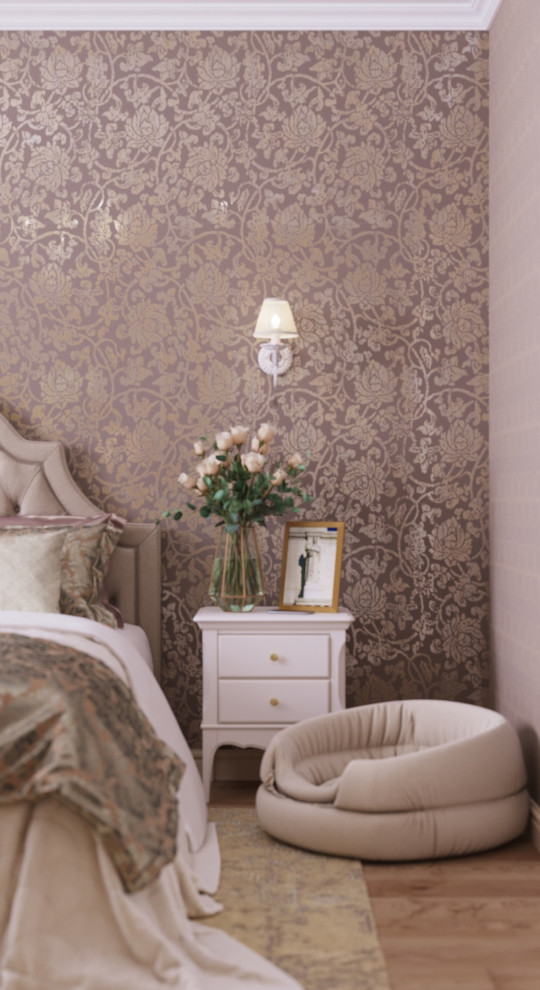 Новицкая, проект 2х комнатной квартиры в классическом стиле