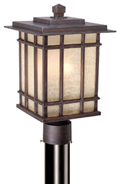Vaxcel Manor House 9" Outdoor Post Light