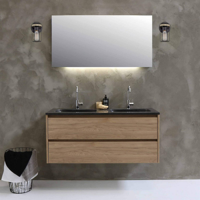 Farmhouse wall sconce black wood wall light fixture Industrial