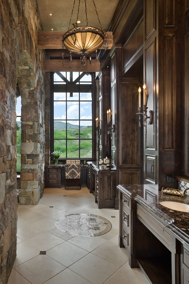 Bathroom - rustic bathroom idea