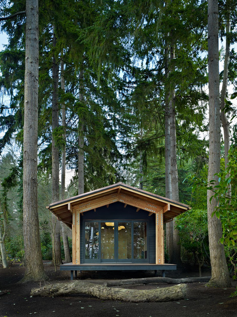 yoga studio - modern - shed - seattle - by shks architects