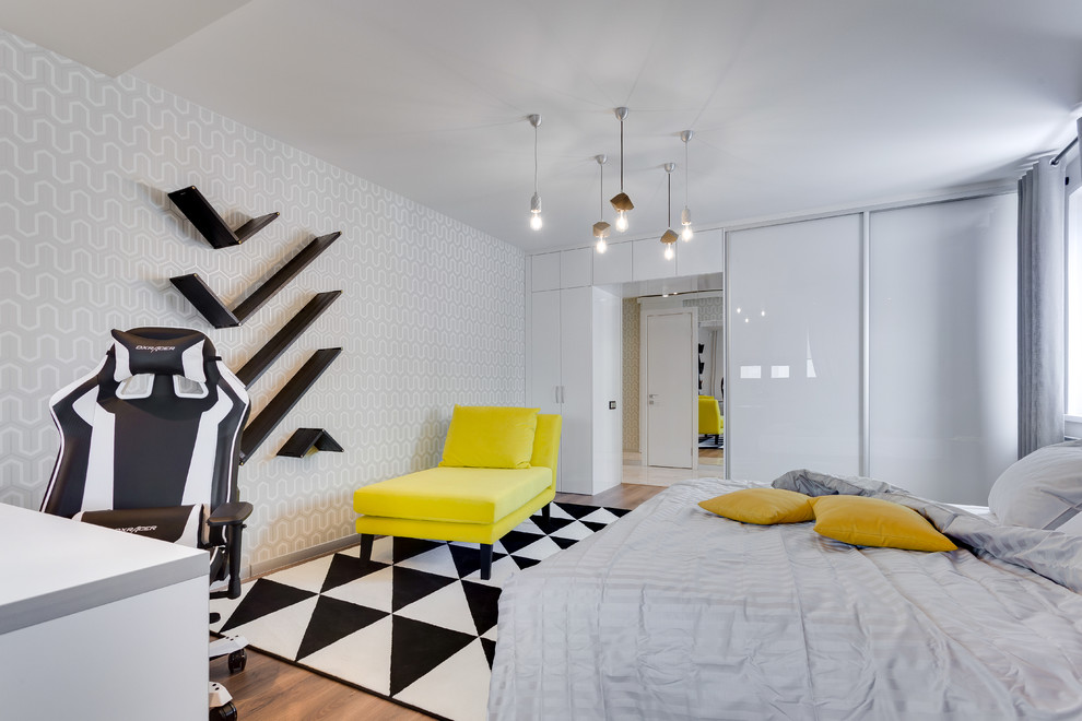 Реализованный проект "Желтое на сером"