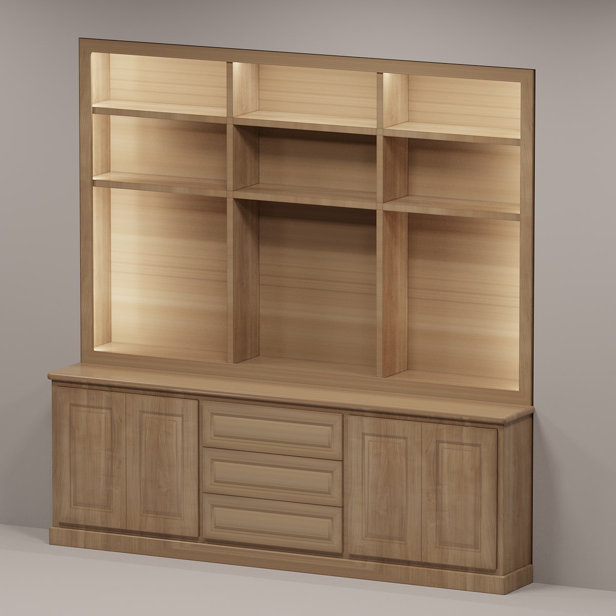 Примеры чертежей и визуализации мебели