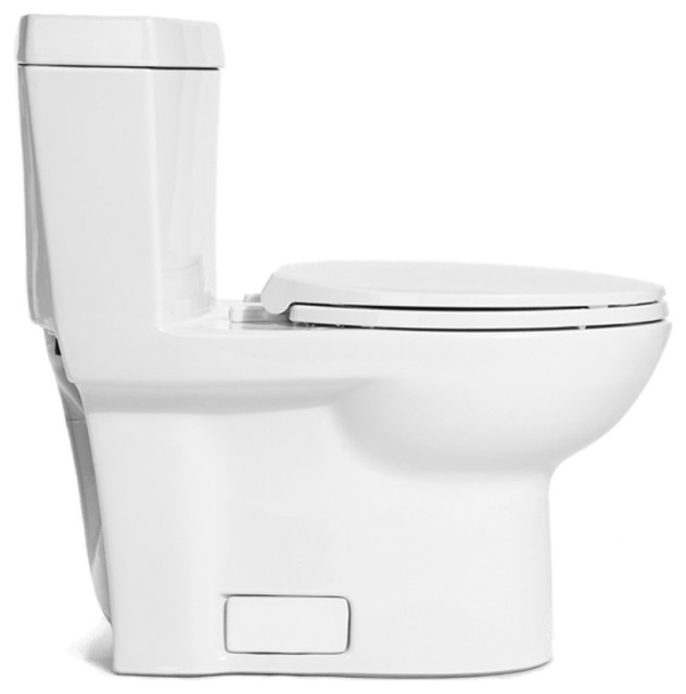 Niagara Stealth 1-Piece Toilet, White, N7711 - Contemporary ... Niagara Stealth 1-Piece Toilet, White, N7711 - Contemporary ...