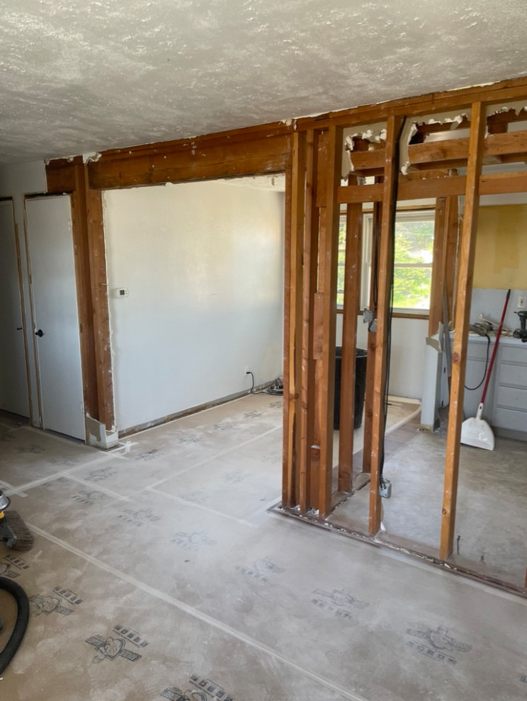 Bigger is better- Kitchen and wall remodel