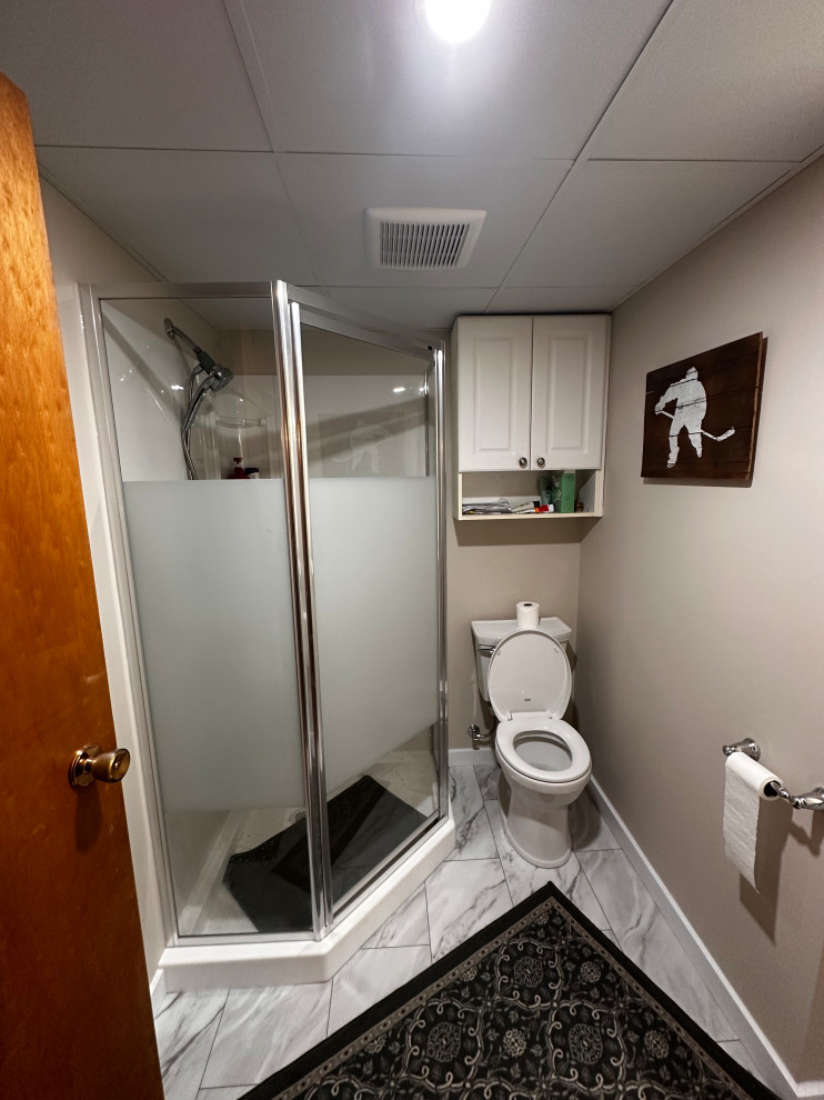 Grosvenor St - Basement Bathroom Remodel