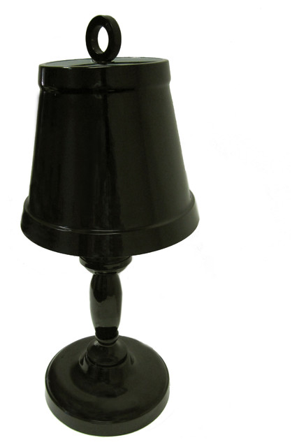 small black table lamp