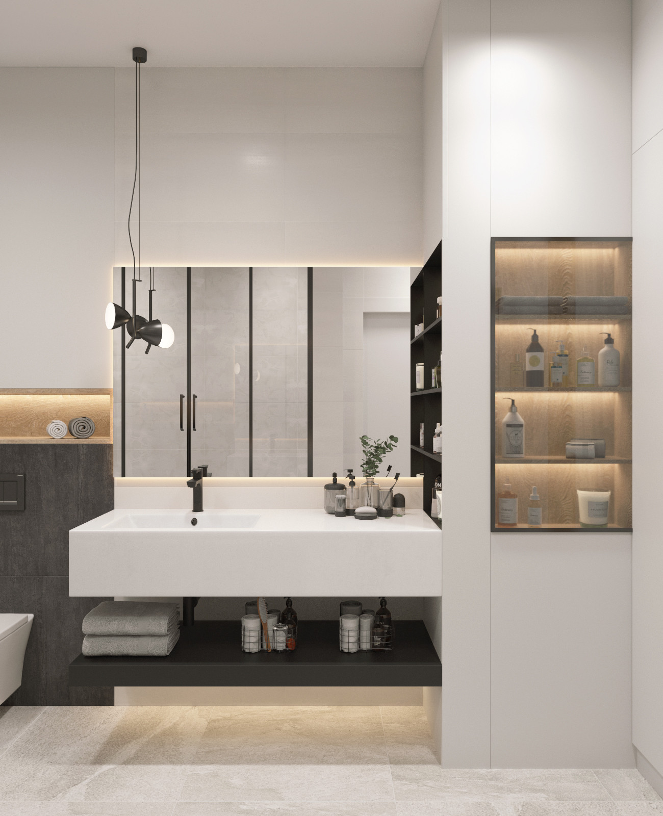 ЖК Огни. Ванная комната