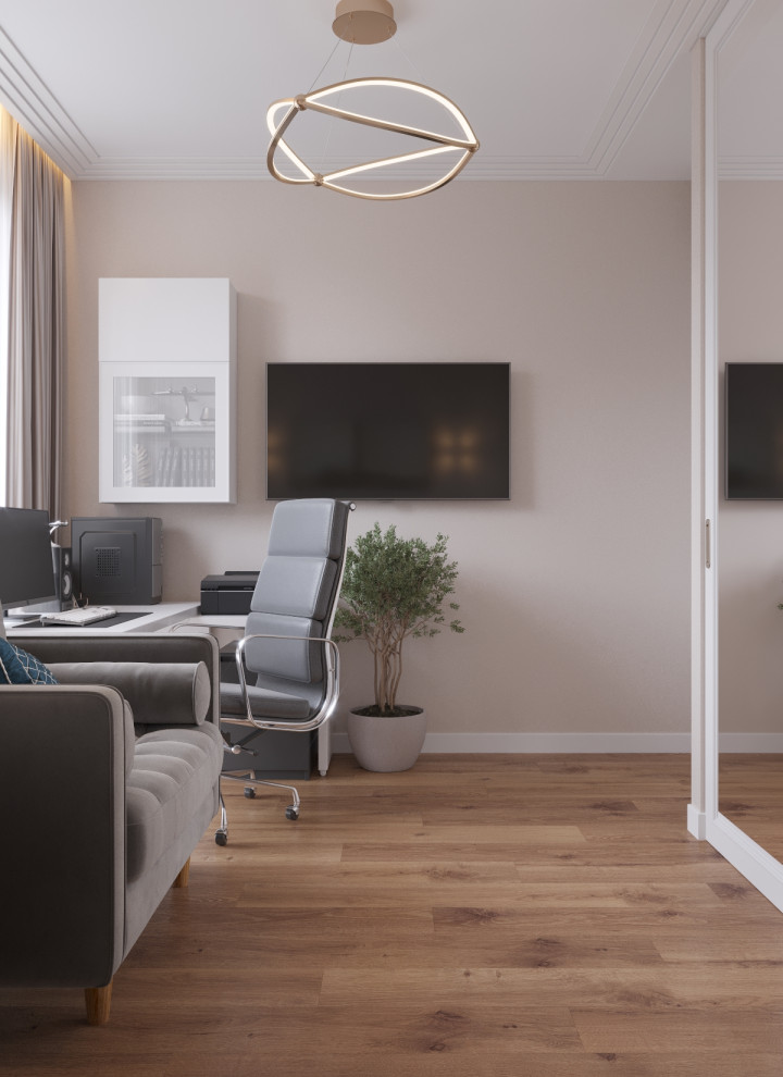 ДИЗАЙН ТРЕХКОМНАТНОЙ КВАРТИРЫ 89 КВ.М