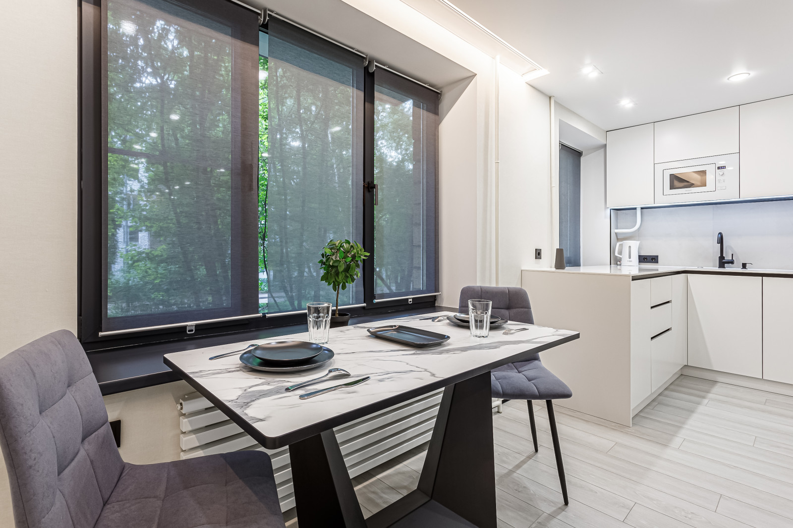 евродвушка в аренду в пятиэтажке рядом с Сити