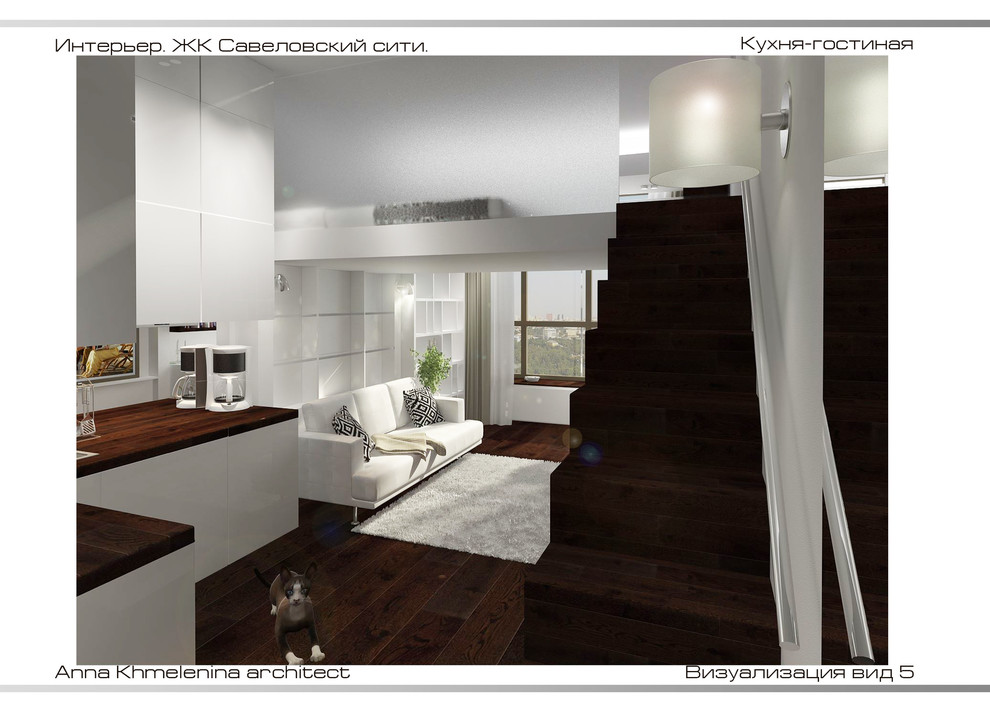 Квартира-студия для студентки в ЖК Савеловский Сити