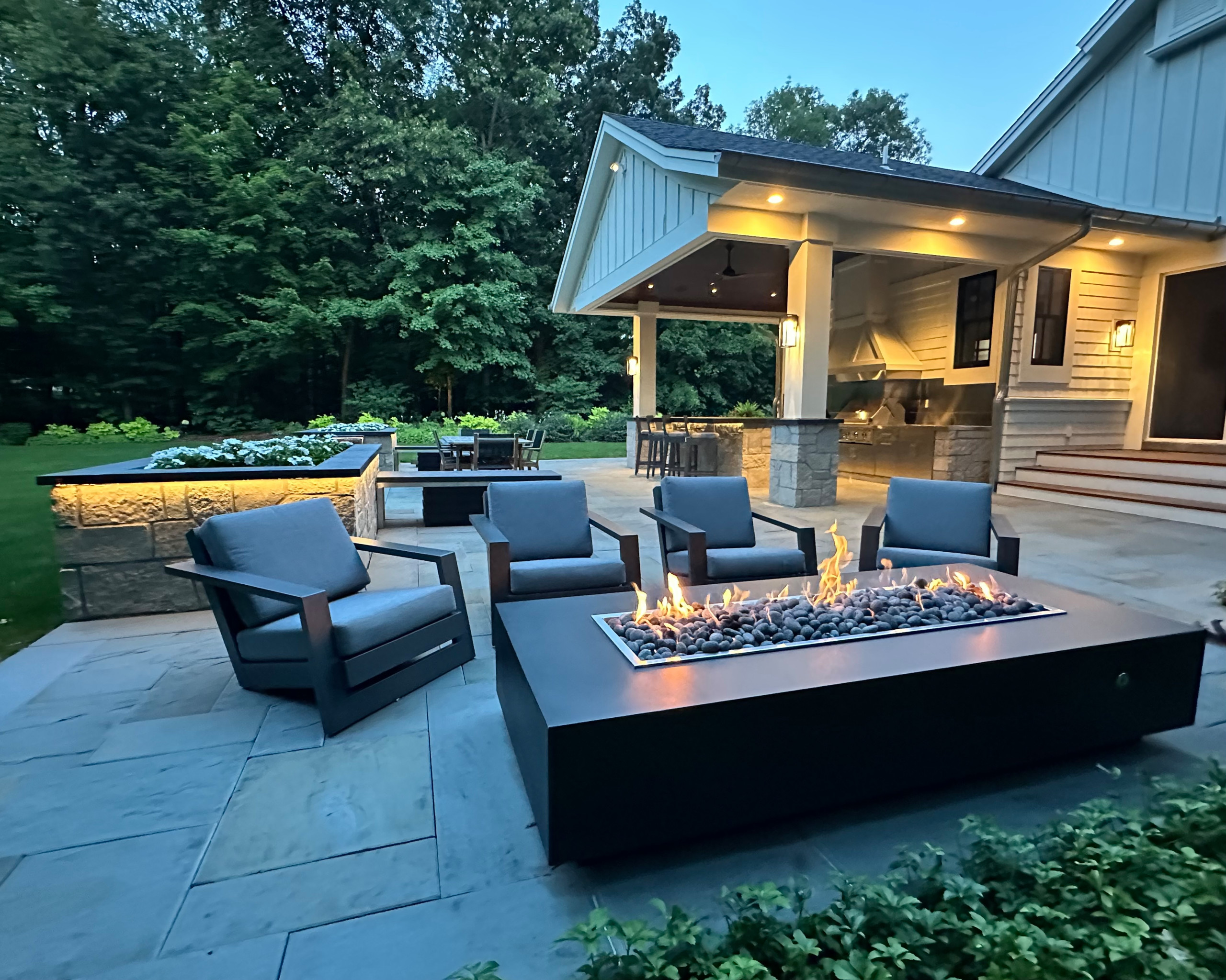 Wayzata Modern Farmhouse Entertainment Addition
