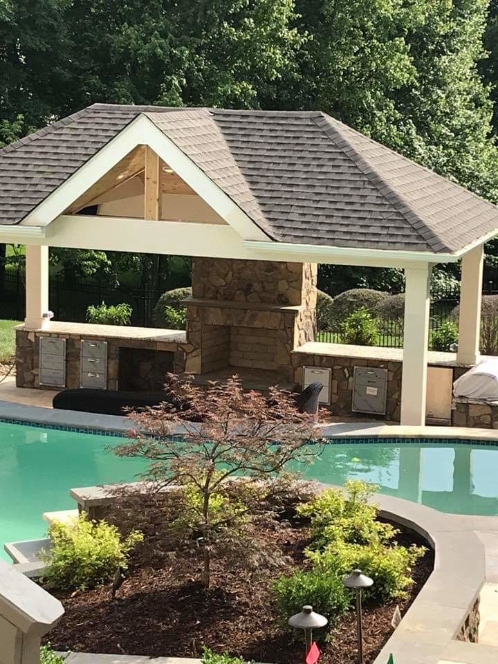 Backyard Pergola