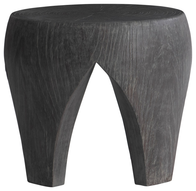 Bernhardt Neptune Outdoor Accent Table, 21 W" x 21 D" x 18 H" Rustic