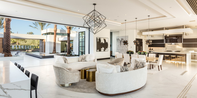 CHANG RESIDENCE contemporaneo-salon