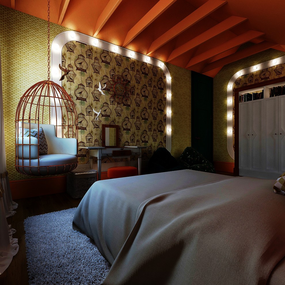 Персиковая комната для девочки