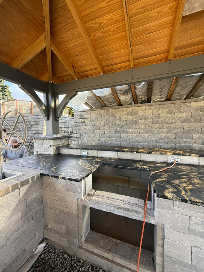 Granite 3cm Outdoor BBQ