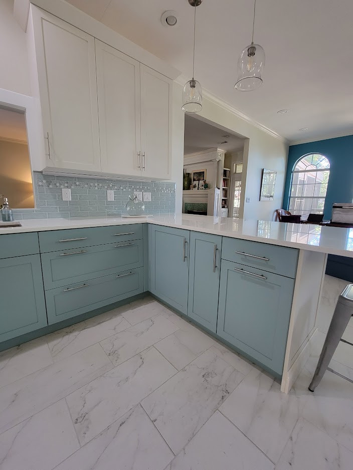 Peaceful and spacious kitchen