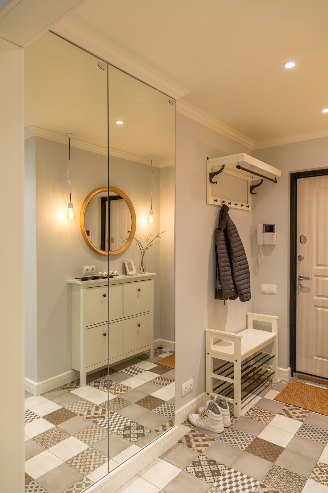 Трехкомнатная квартира в скандинавском стиле.