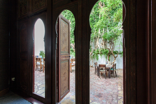 Casa de las conchas tropisk-entre