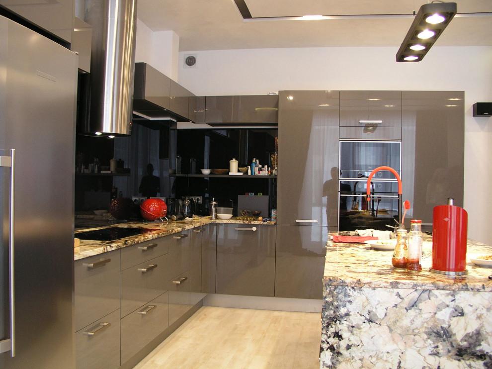 Квартира в Озерках. С-Пб. 200 кв.м. Современный стиль.