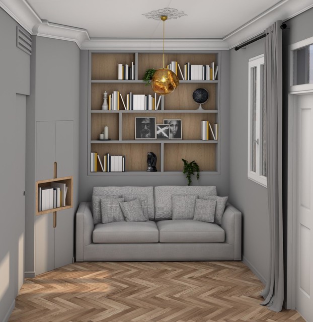 Perspective transitional-rendering