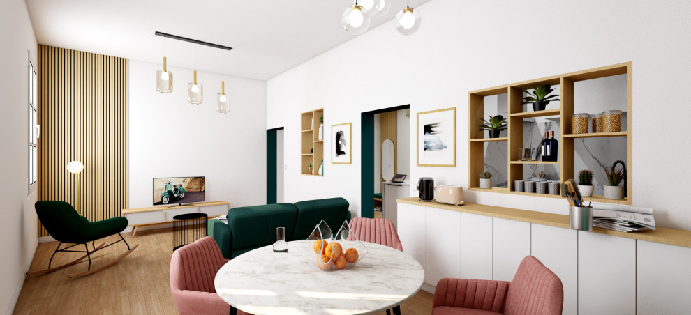 Aménagement d'intérieur - Rénovation complète d'un appartement à Vichy