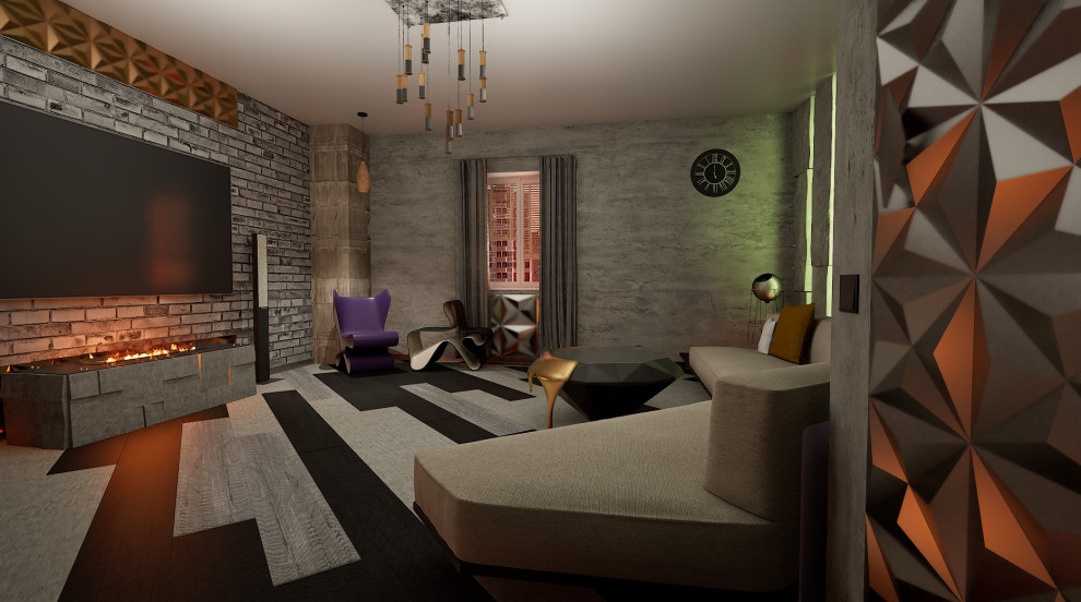 Проект Гостиной