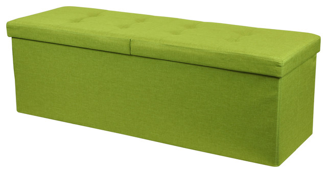 45 Vivid Smart Lift Top Tweed Linen Storage Ottoman Contemporary Footstools And Ottomans By Bpm